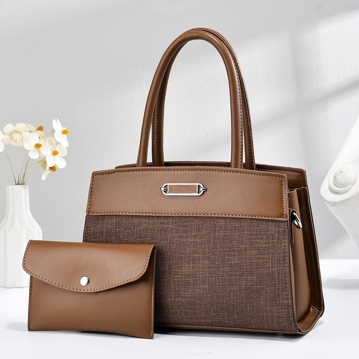 Easy Matching Large Capacity Spring Portable Women's Handbag