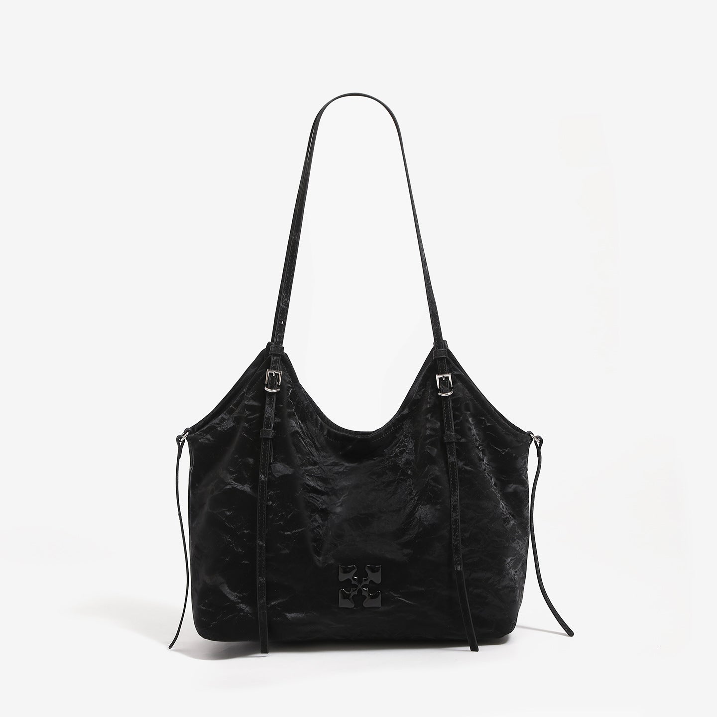 Women's Loose Idle Style Large Capacity Leopard Print Simple Easy Underarm Bag