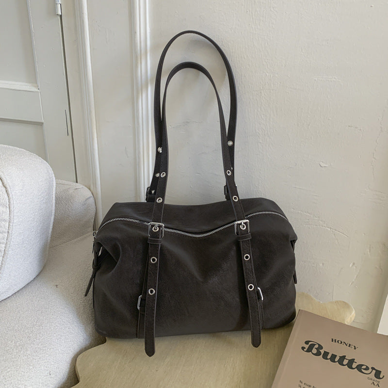 Women's Retro High-grade Bowling Simple Large Capacity Bags