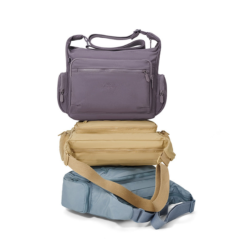 Women's Capacity Outdoors Commute Nylon Cloth Mobile Women's Shoulder Bag