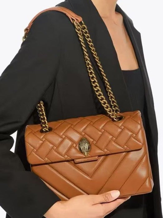 British Eagle Head Rhombus Thread Chain Bags
