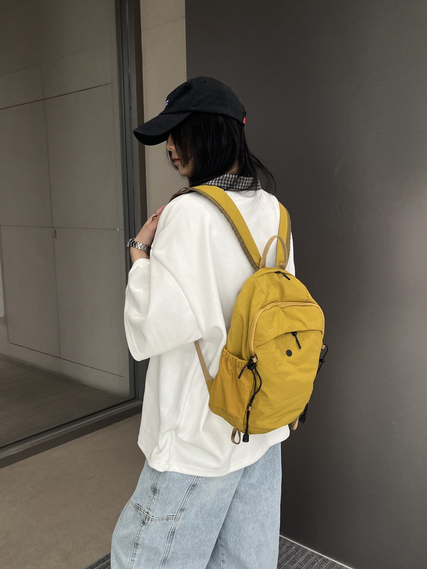 Women's & Men's Ge Lightweight Simple Waterproof Commuter Hiking Women's Backpack
