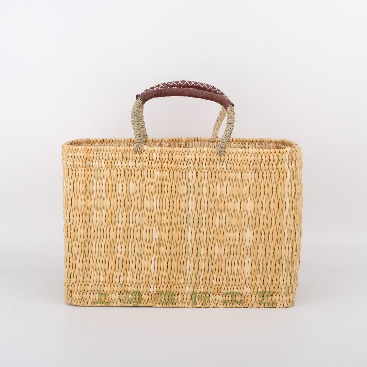 Beach Rattan Weave Artistic French Style Women's Handbag