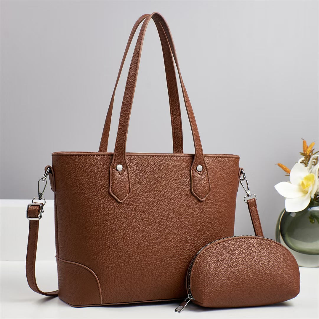Lychee Pattern Fashion Simple Trendy Mother Large Capacity Tote Bags