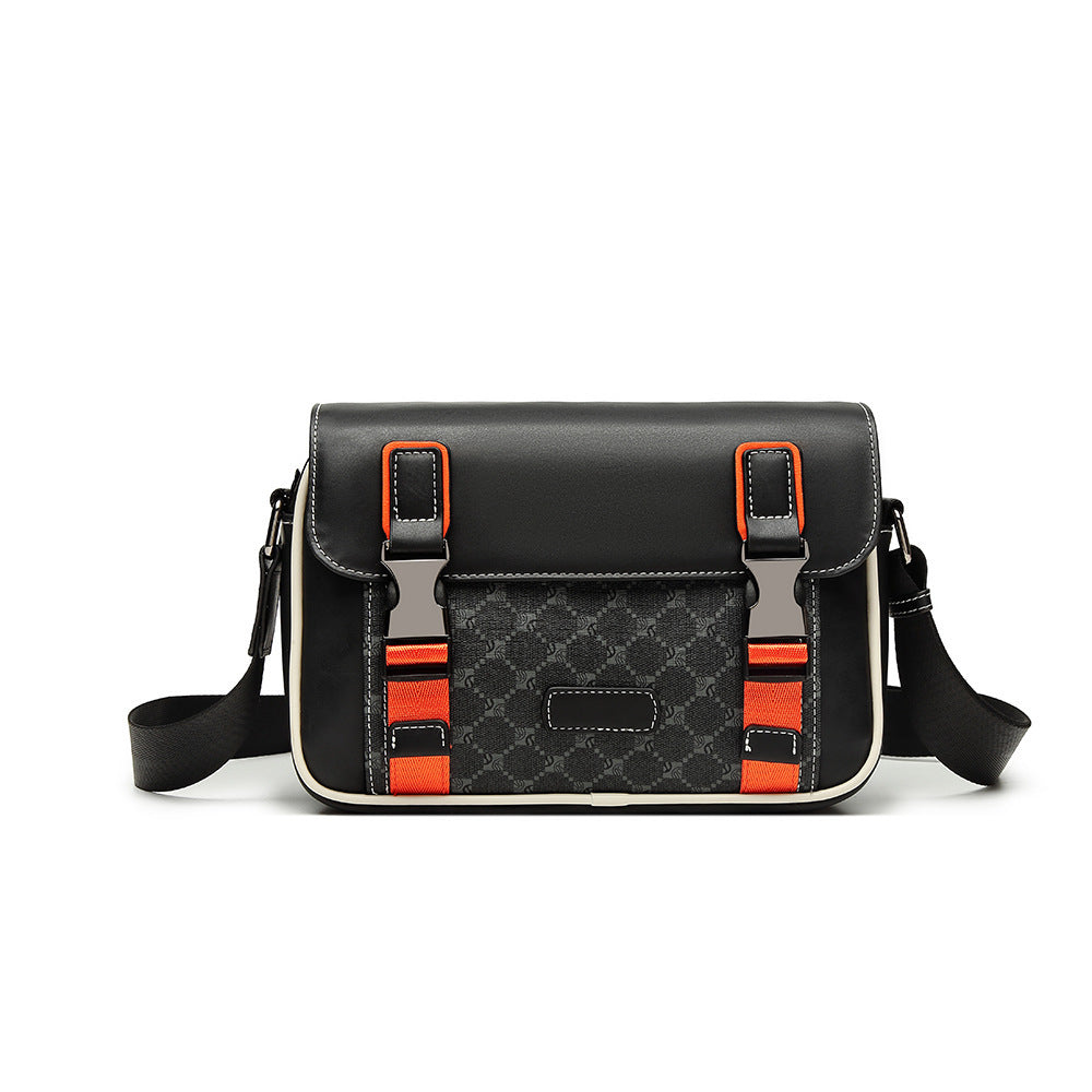 Unique Pretty Men's Horizontal Commuter Business Shoulder Bags