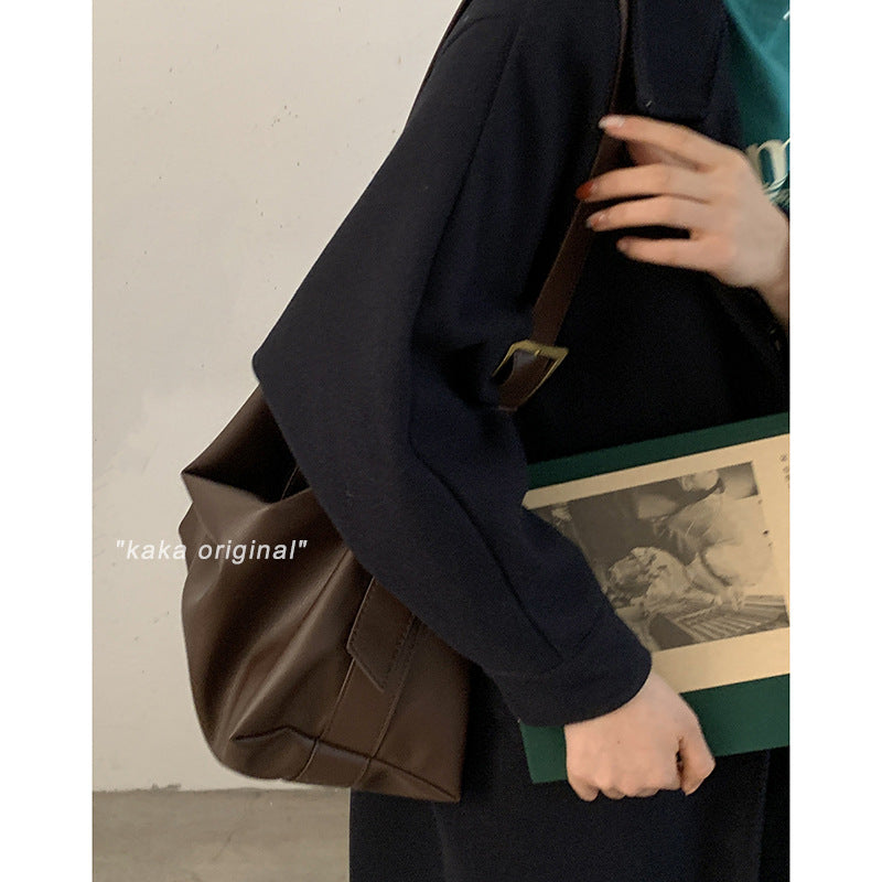 Female Fashion Niche Large Capacity Underarm Tote Bag