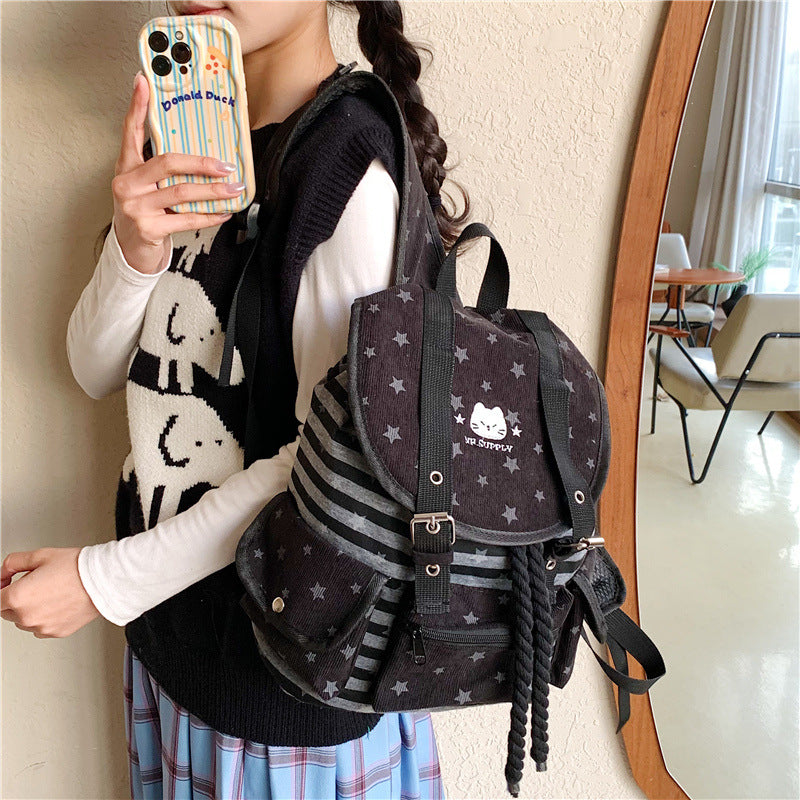 Women's Korean Style Fashion Lightweight Large Capacity Women's Backpack