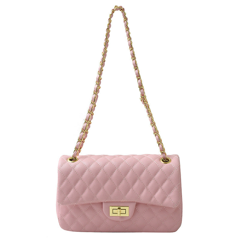 Women's Trendy Fashion Niche Textured Western Style Small Square Bags