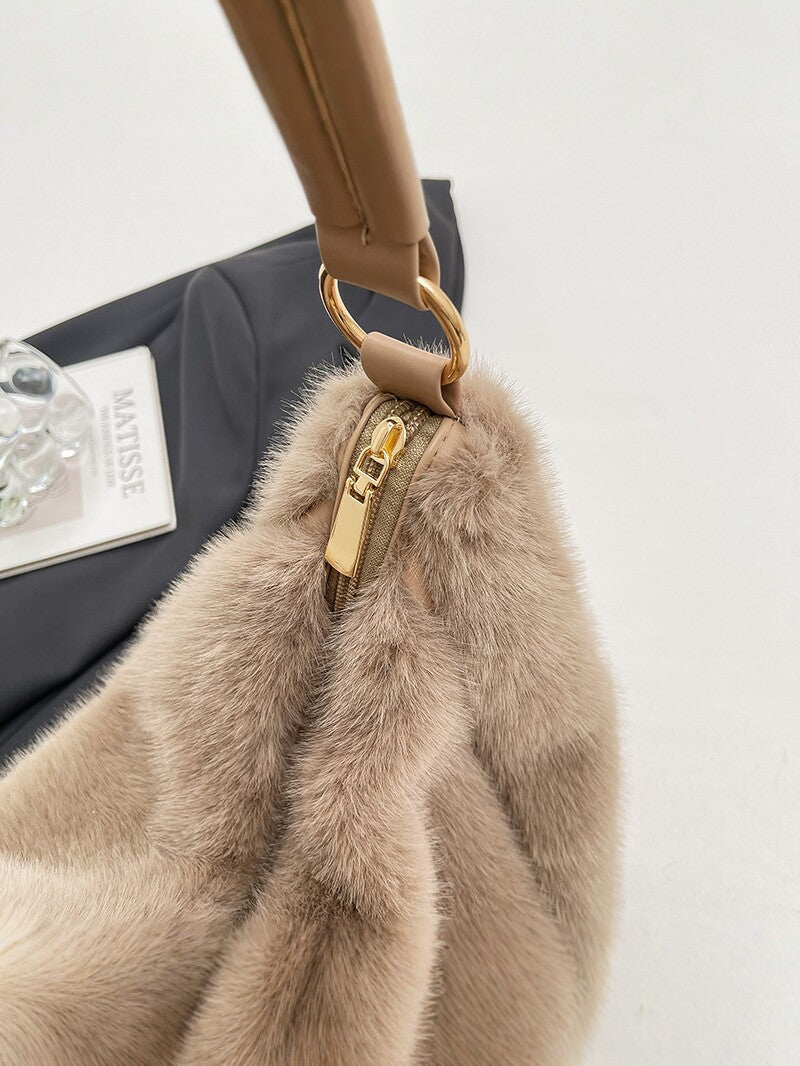 Slouchy New Women's Plush Korean Fashionable Bags