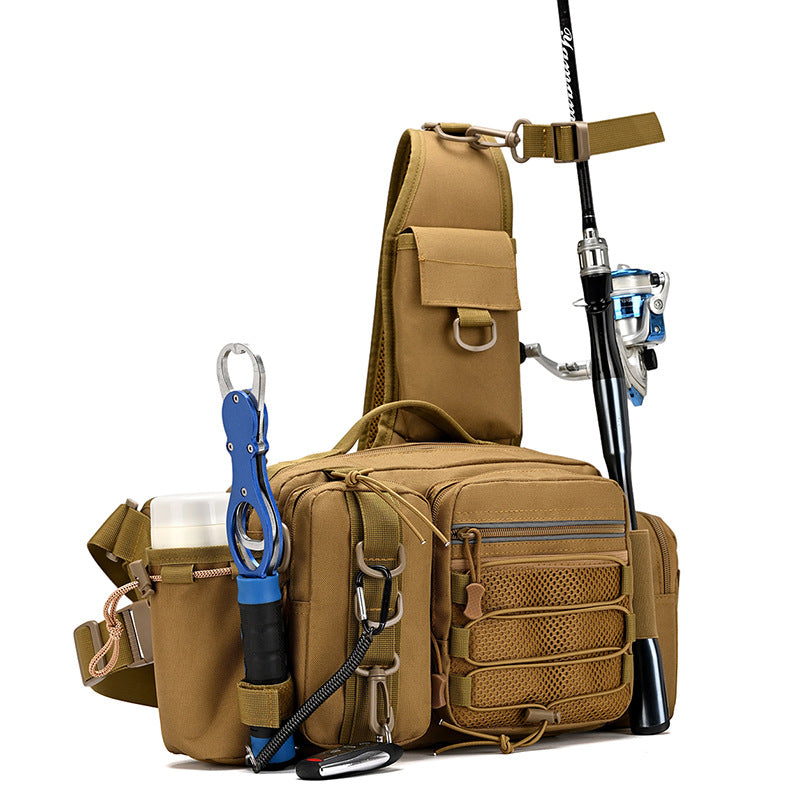 Classy Trendy Men's Lure Special Training Sport Waist Bag, Accessory Bag
