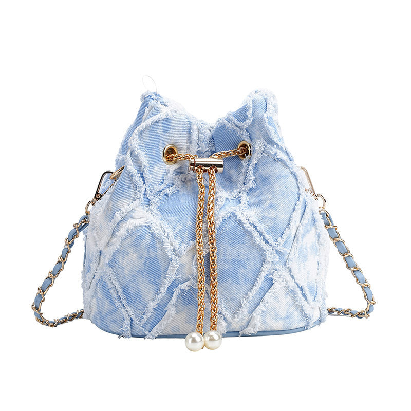 Popular Sweet Trendy Versatile Chain Fashion Rhombus Bags