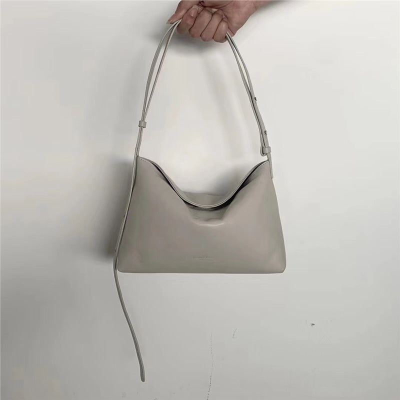 Pretty New Niche Sheepskin Simple Hand Women's Shoulder Bag