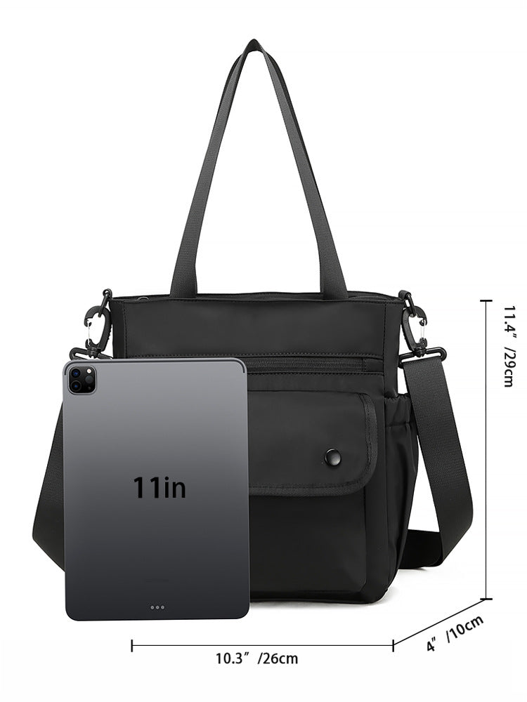 Women's & Men's Style Waterproof Nylon Commuter Large Capacity Bags
