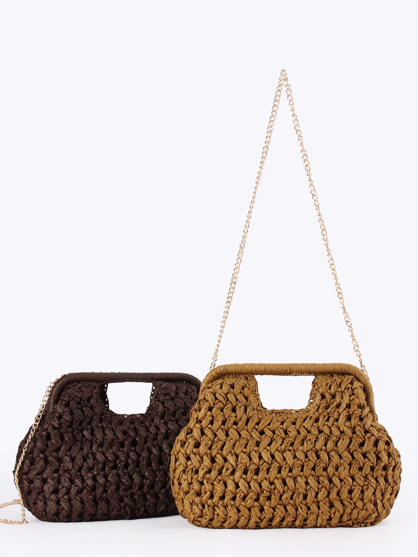 Women's Knitted Seaside Vacation Daily Leisure Minority Women's Messenger Bag