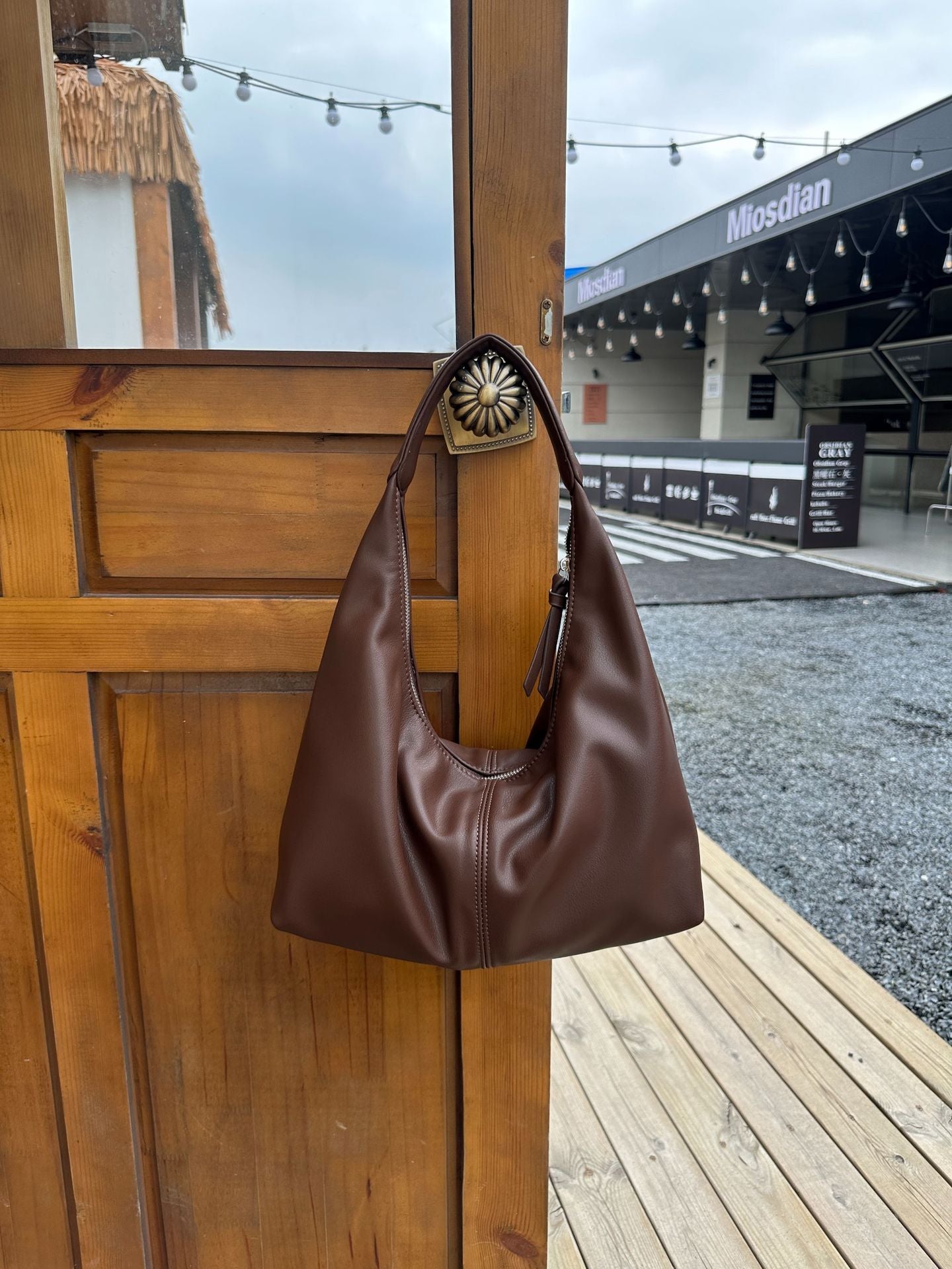 Women's Korean Style Advanced Texture Soft Underarm Women's Messenger Bag