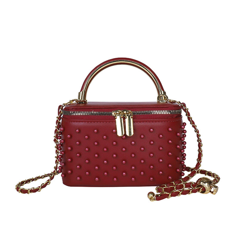 Commuter Trendy Box Fashionable Western Style Women's Messenger Bag