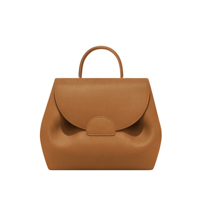 Cool Women's Smiling Face Leather Advanced Women's Messenger Bag