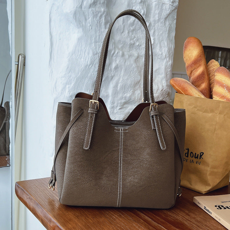 Sense Female Portable Fashion Large Capacity Single Piece Tote Bag