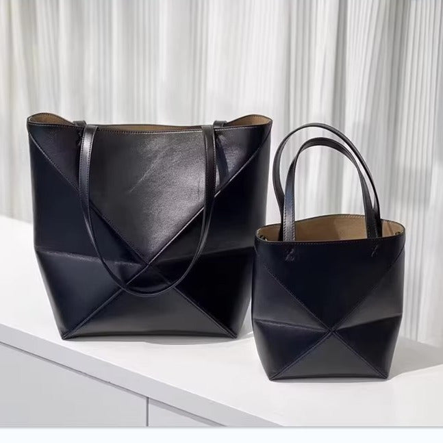 Deformation Folding Geometric Portable Large Capacity Bags
