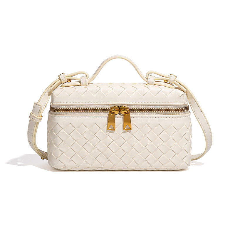 Women's Lunch Box Woven Retro Easy Matching Portable Women's Handbag