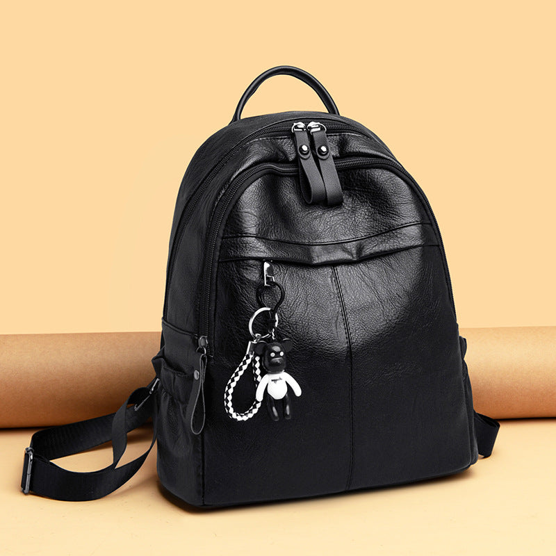 Women's Stylish Textured Mummy Oxford Cloth Korean Women's Backpack
