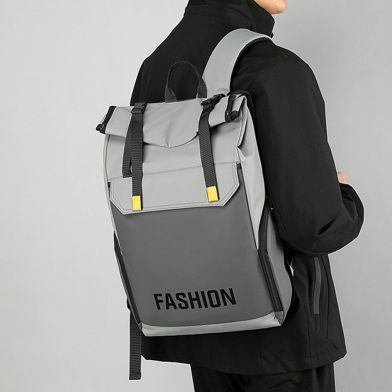Korean Style Fashion Business Male Simple School Bags