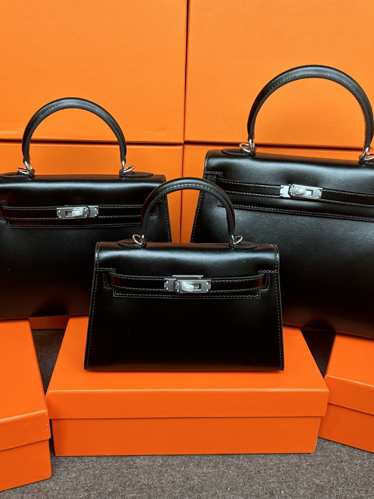 Women's Leather Glossy Cowhide Jim Kelly Second Generation Bags
