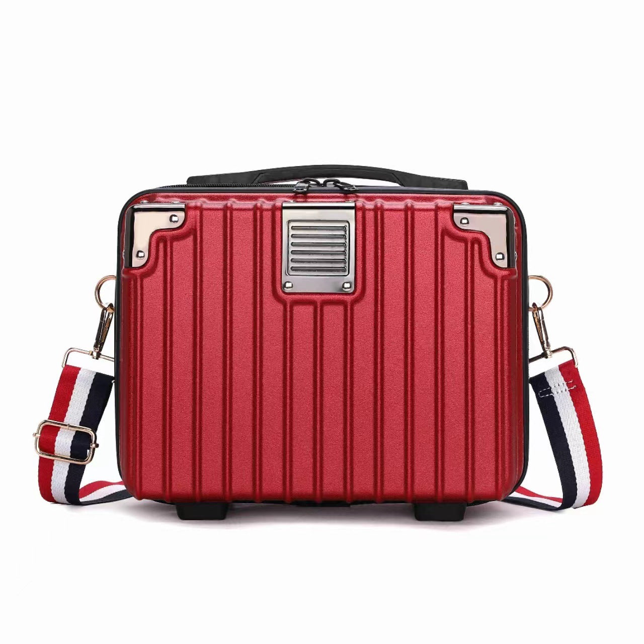 Inch Wide Label Suitcase Hand Gift Bridal Storage Cosmetic Case