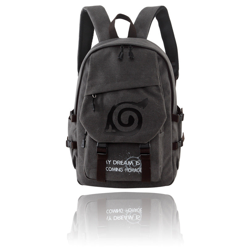Beautiful Men's Canvas Simple Korean Style Leisure Backpack