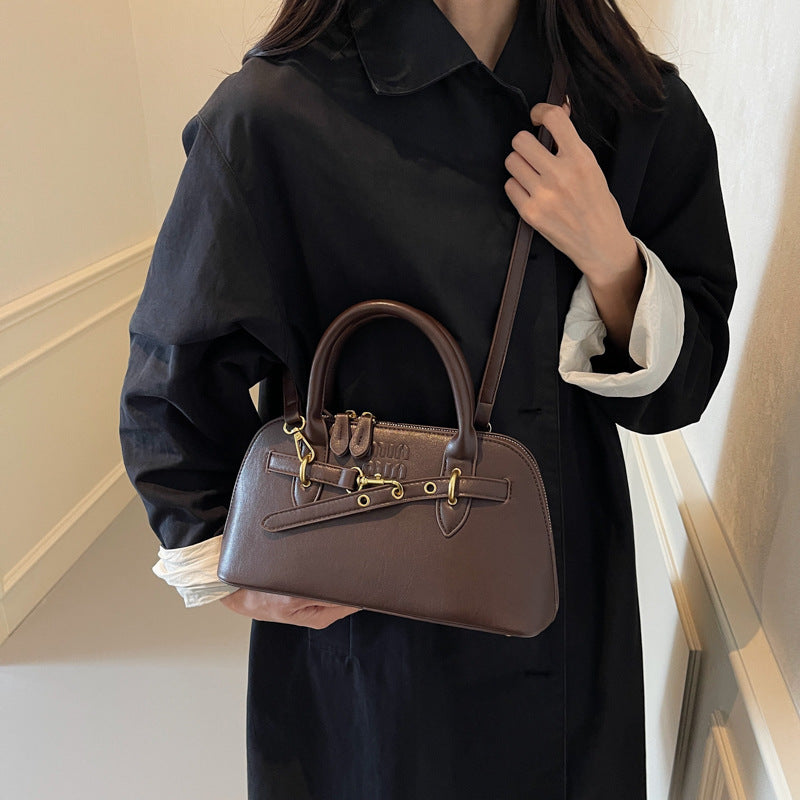 Women's Trendy Super Hot Niche Design Retro Underarm Bag