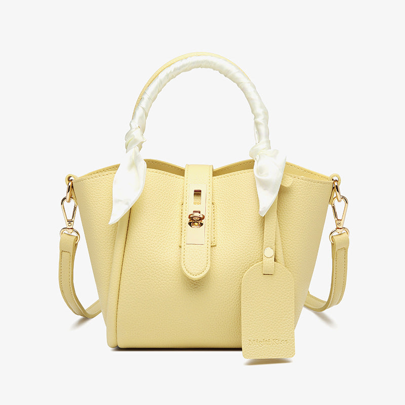 Fashion Scarf Composite Niche Commuter Portable Cross Body Vegetable Women's Handbag