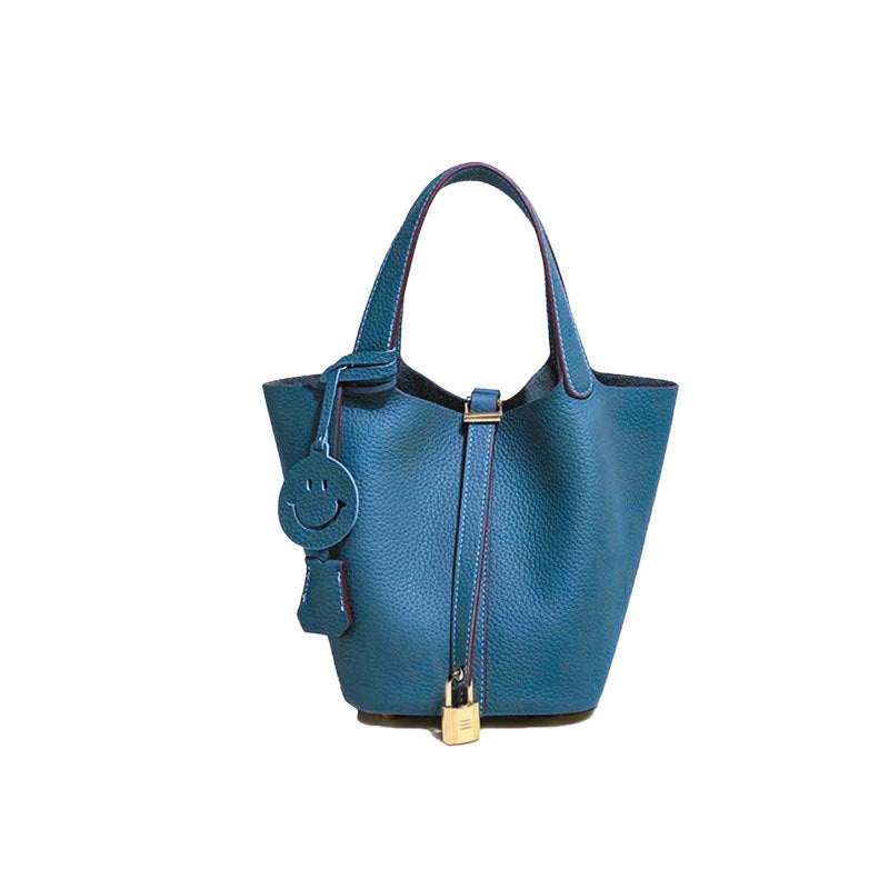 Women's Vegetable Basket Summer Imported Cowhide Handbags