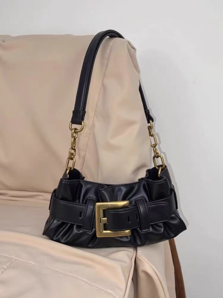 Women's Design Portable Pleated Clouds Commute Leisure Underarm Bag