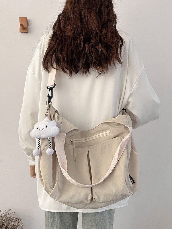 Women's Lightweight Large Capacity Cloth Fashionable Simple Bags
