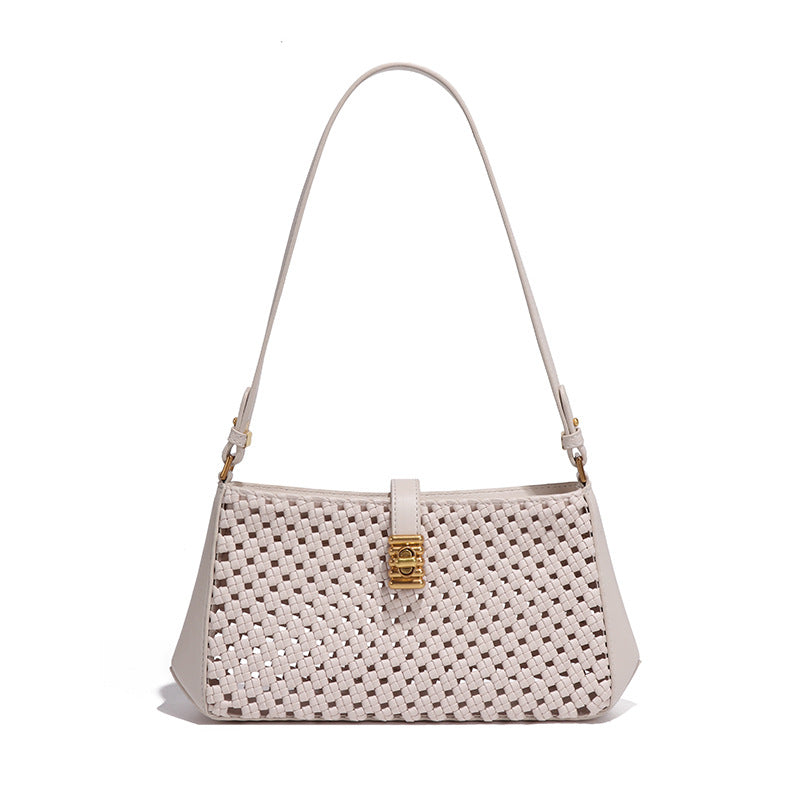 Women's Style Woven Windmill Knot Underarm Hollow Out Women's Handbag