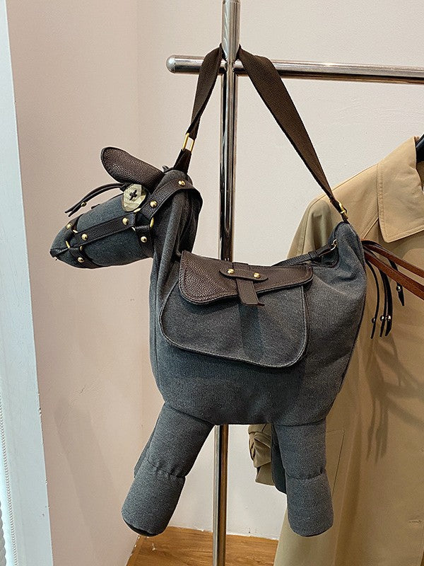 Spring Limited Pony Personality Fashion Cartoon Women's Messenger Bag