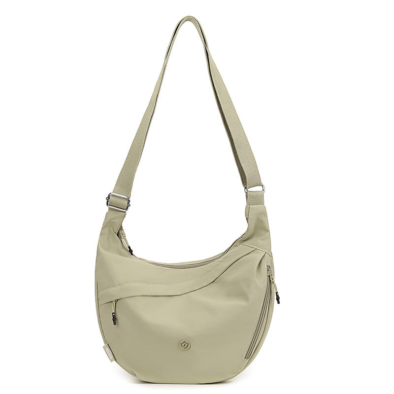 Women's Trendy Dumpling Waterproof Nylon Cloth Fashion Women's Shoulder Bag