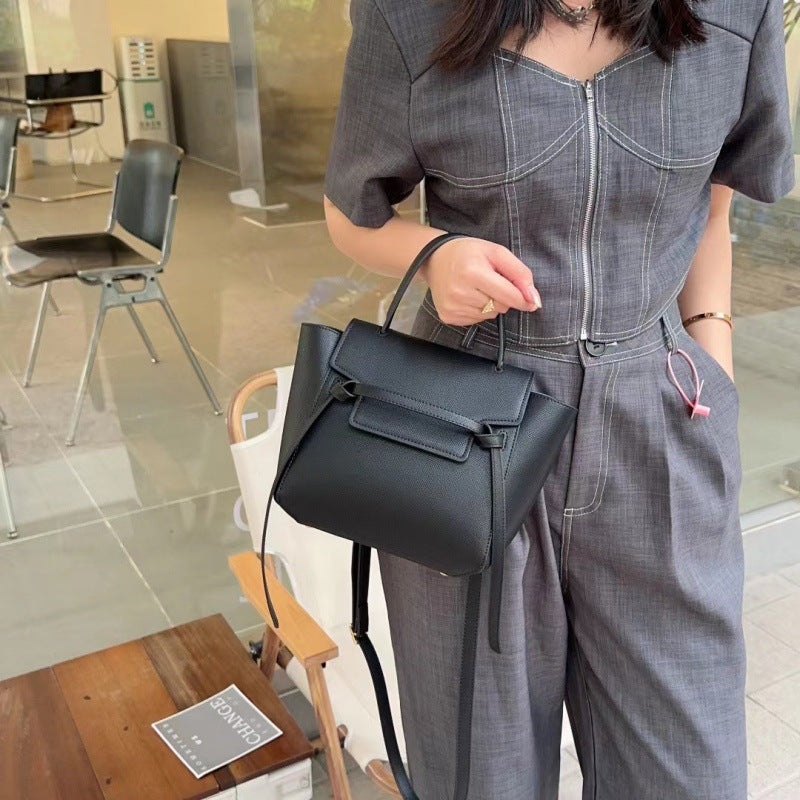 Women's Leather Portable Catfish High-grade Large Capacity Commuter Bags