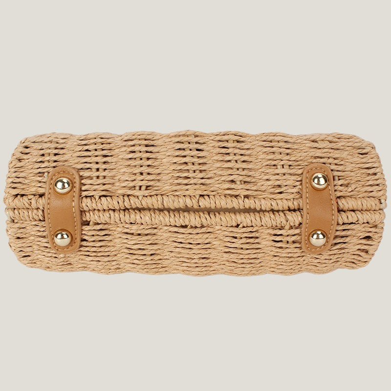 Women's Fashion Woven Advanced Texture Minority Simple Women's Messenger Bag