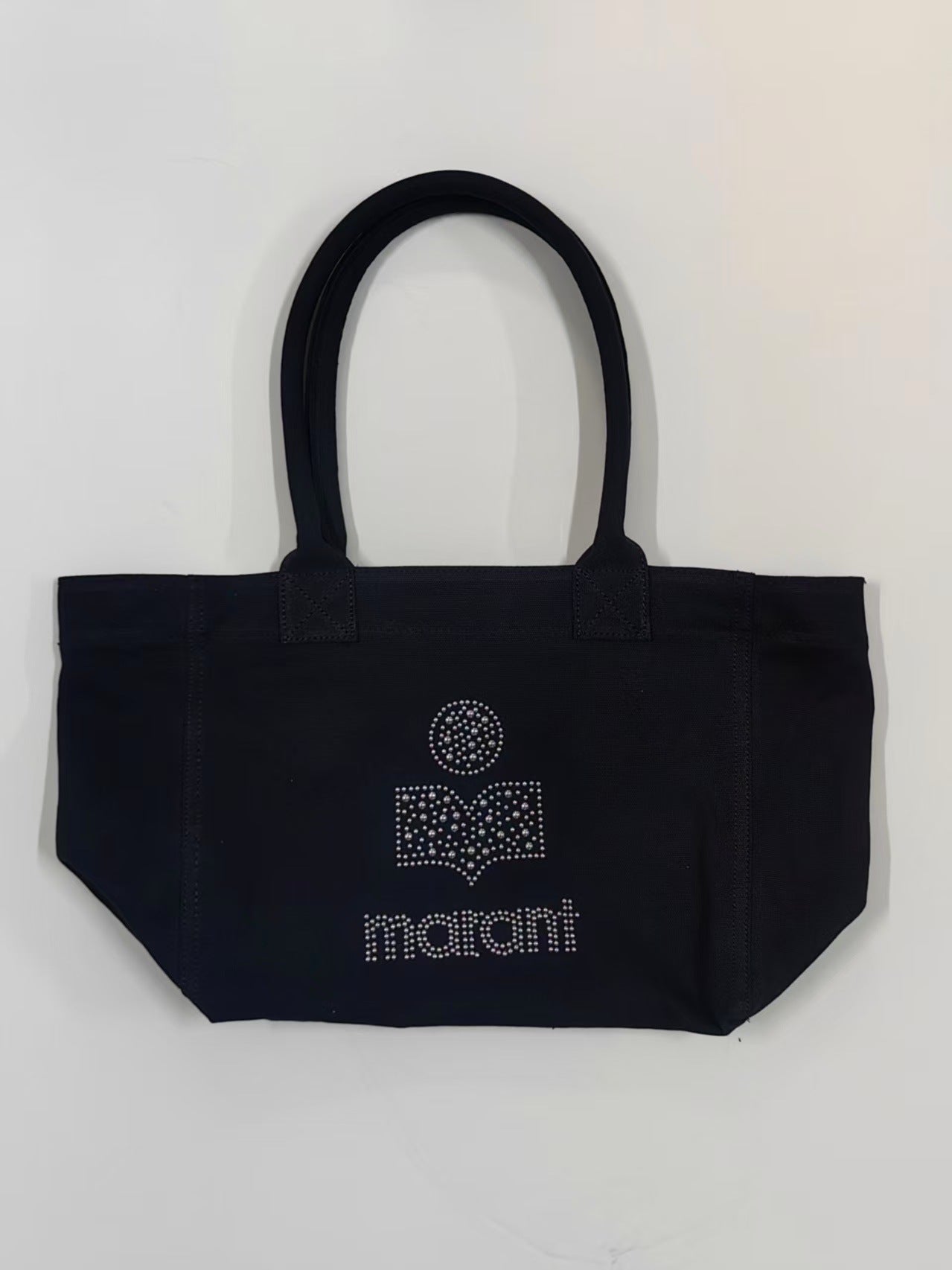 Women's Fashion Built-in Double Pocket Interlayer Pure Tote Bags