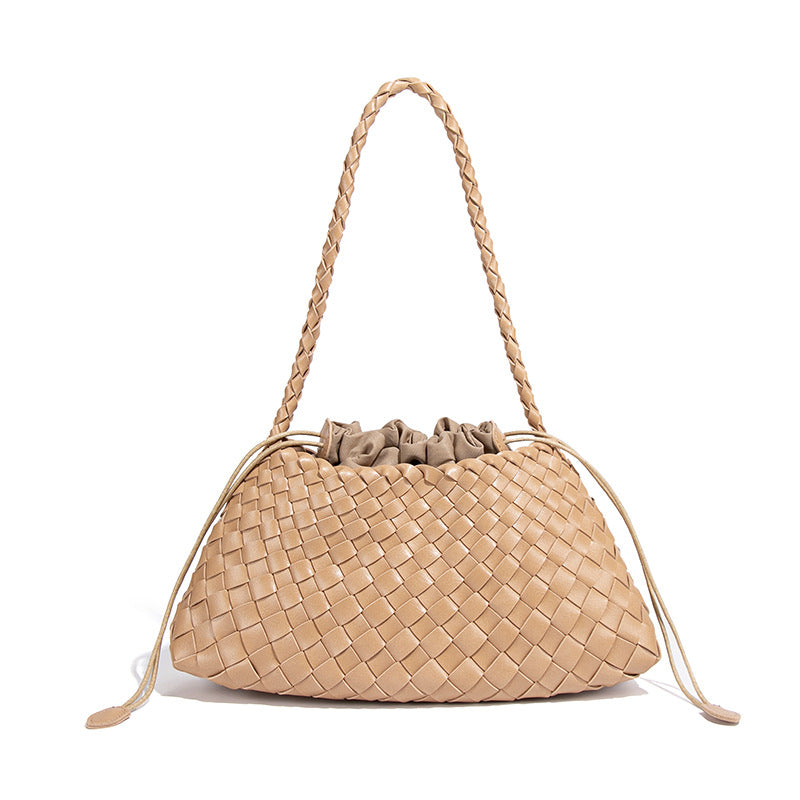 Women's Summer Vegetable Basket Macaron Woven Retro Bags