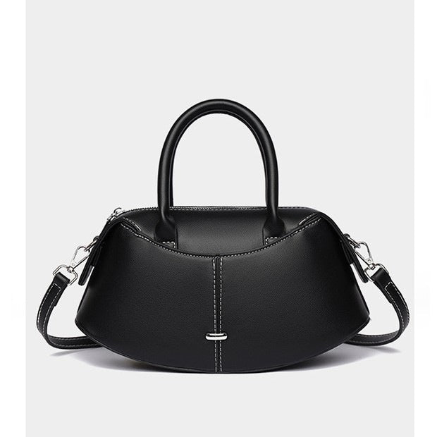 Beautiful Women's Smile French Minority Simple Handbags