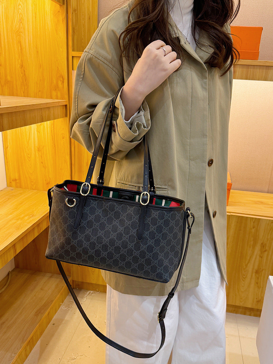 Casual Classic Presbyopic Large Capacity Shopping Handbags