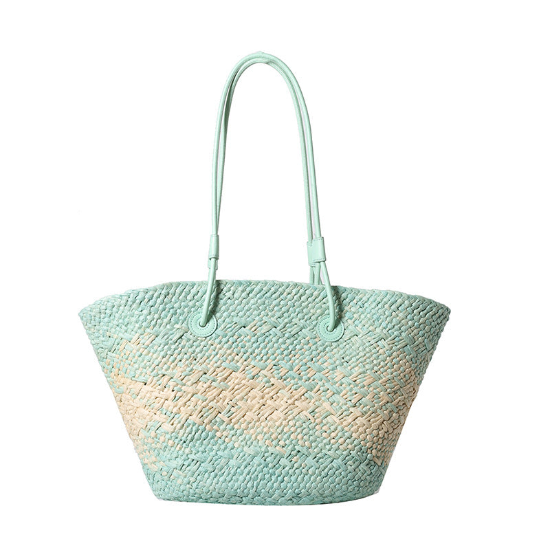 Large Capacity Straw Simple Portable Natural Bags