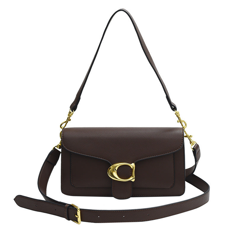 Classic Women's Stylish Good Texture Underarm Small Square Bags