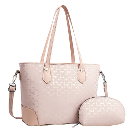 Women's Printed Vegetable Basket Mother Texture Bucket Bag