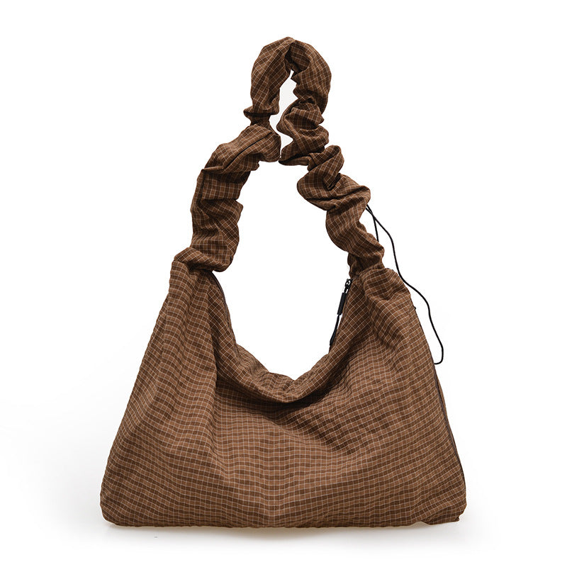 Women's Korean Style Western Cloud Puff Flower Tote Bag