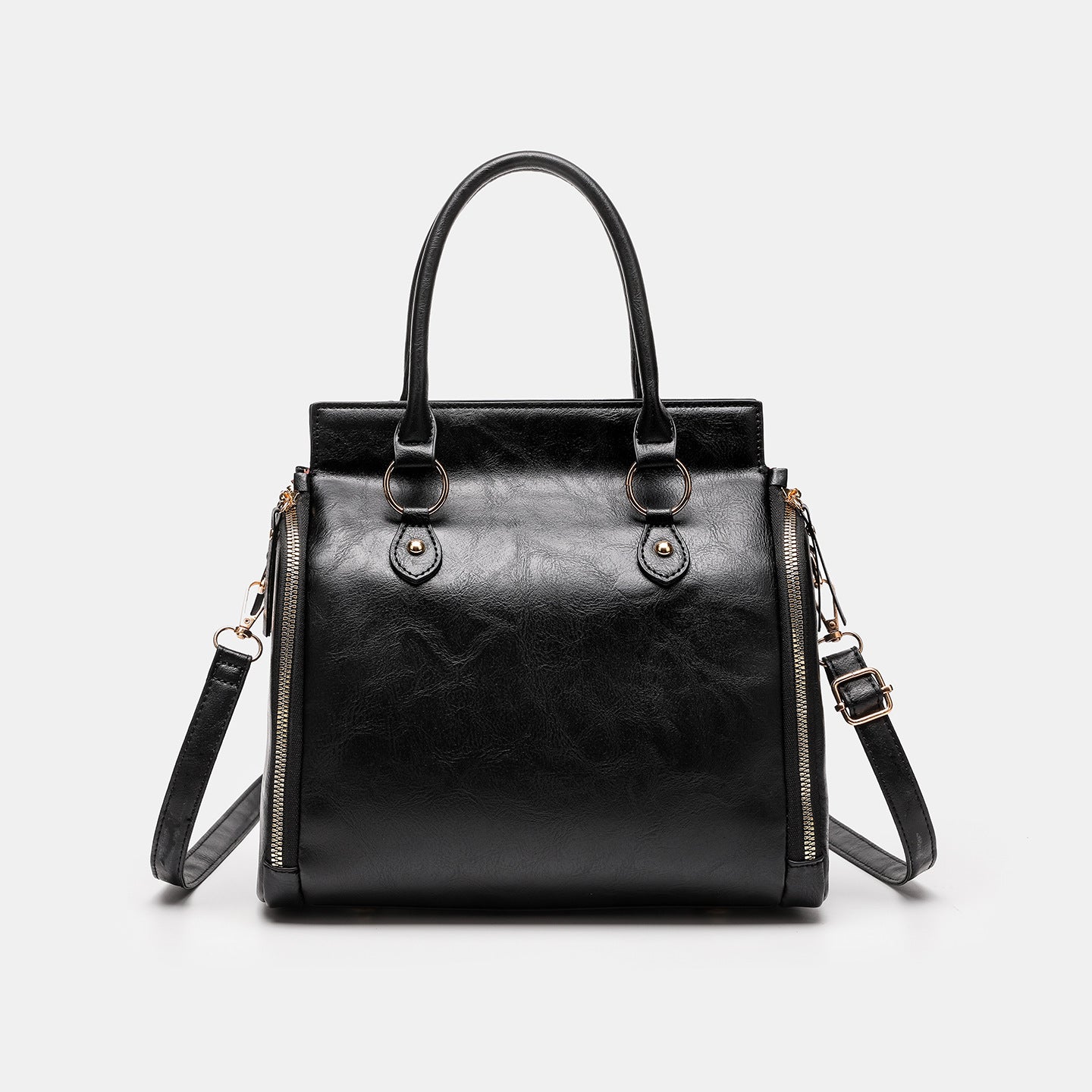 Women's Retro Style Large Capacity High-grade Commute Handbags