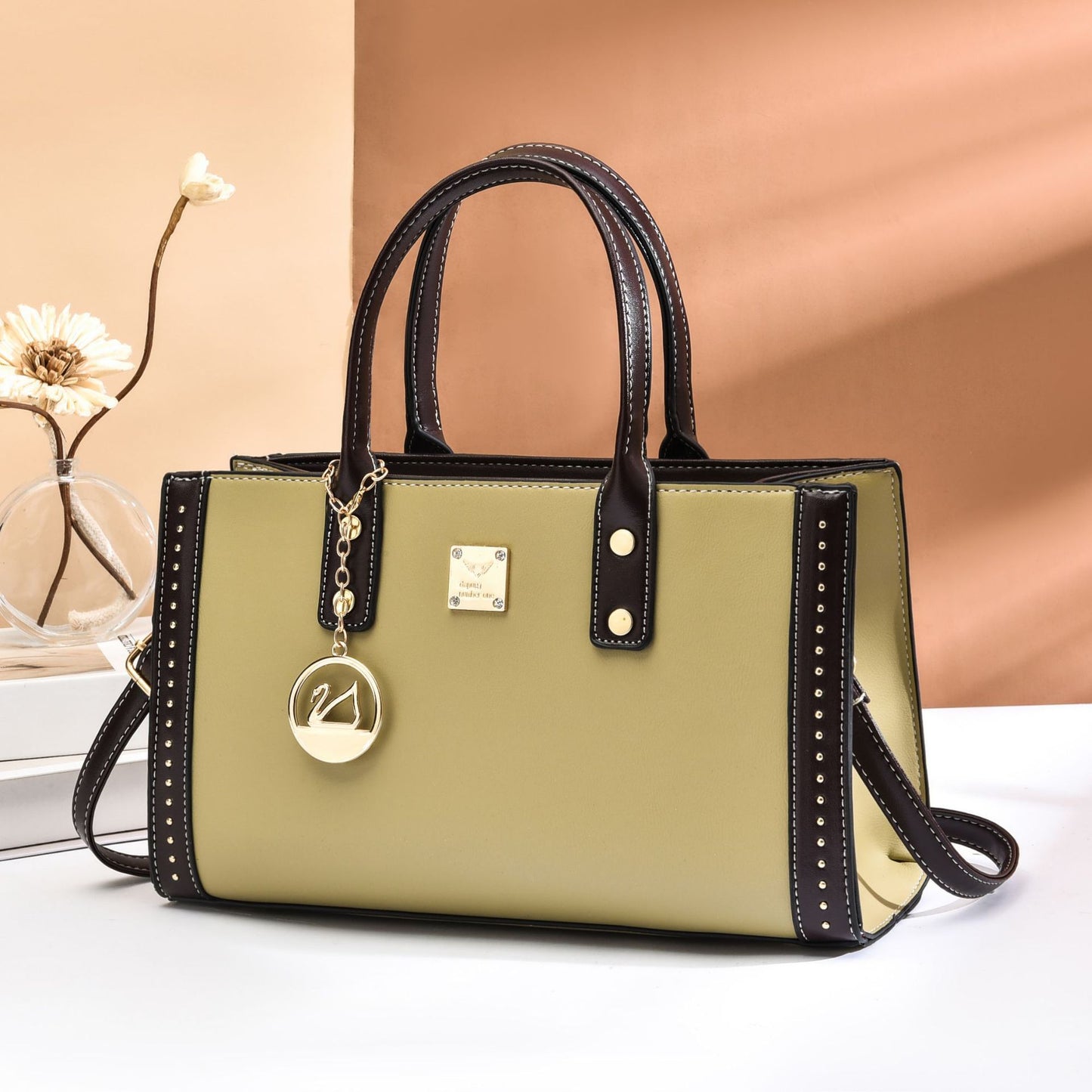 Charming Female Temperament Mother Texture Trendy Women's Handbag