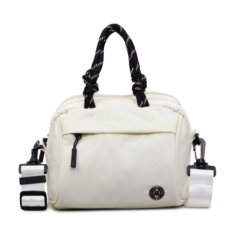 Women's Style Hand Leisure Commute Color Collision Bags